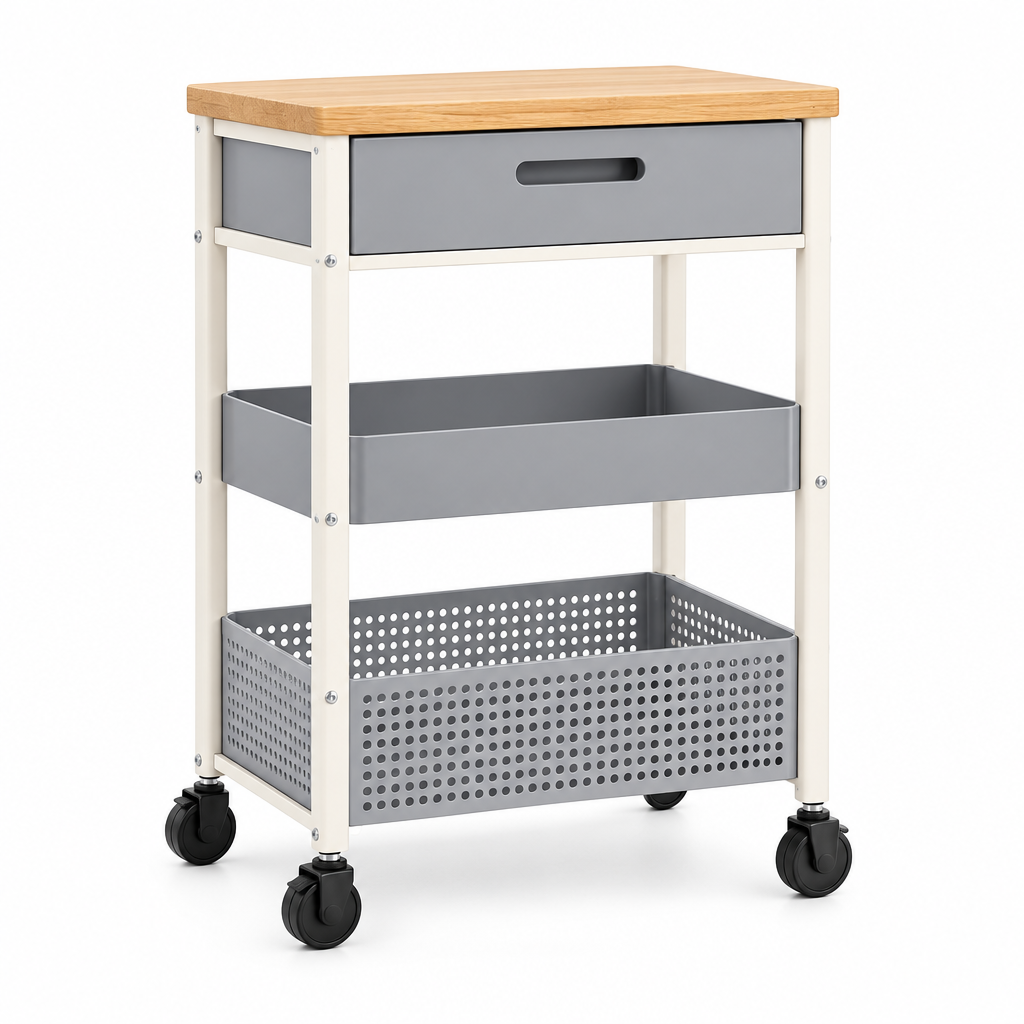valerinna Colorblock Kitchen Storage Cart — Product image 5
