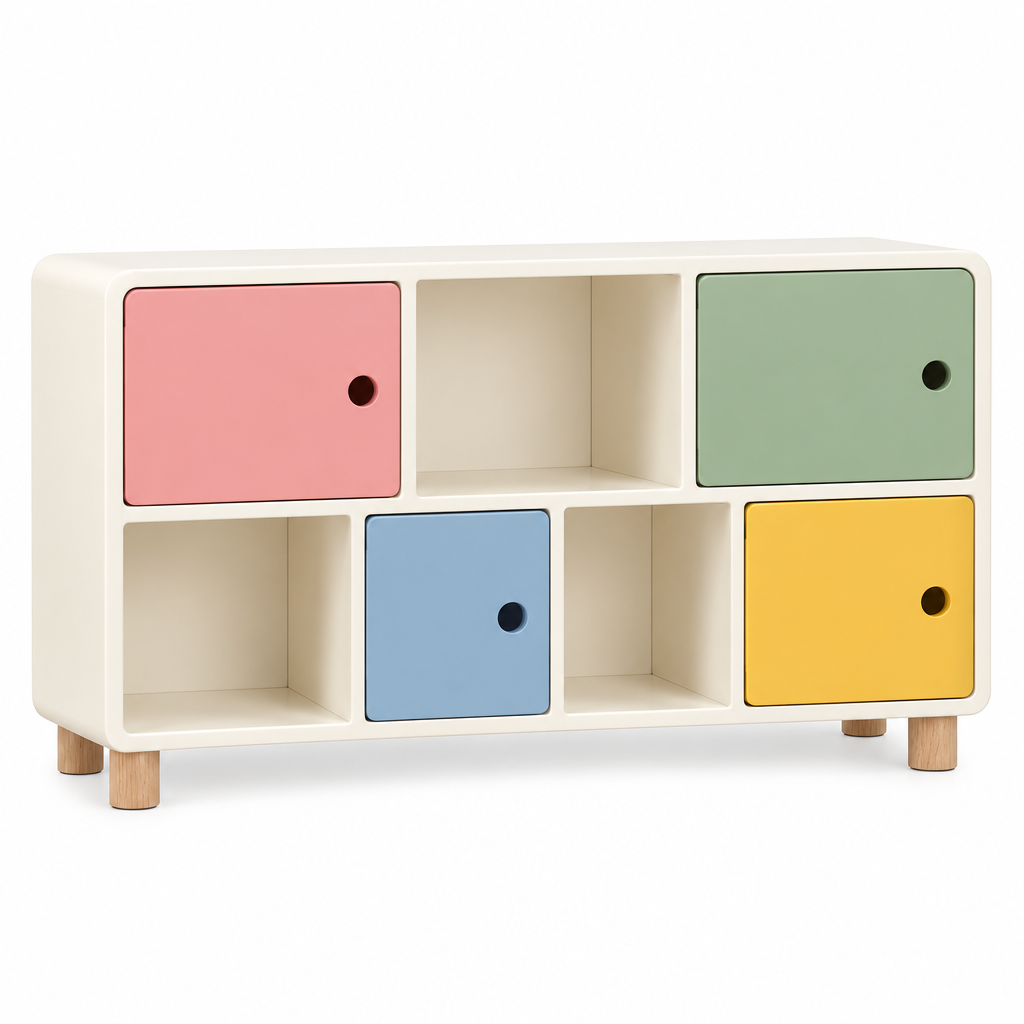 valerinna Colorblock Cubby Storage Cabinet — Product image 5