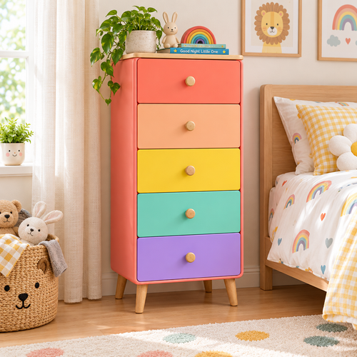 valerinna Colorblock 5-Drawer Chest — Product image 2