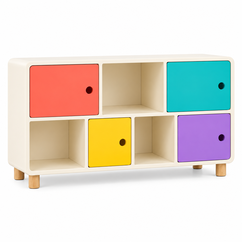valerinna Colorblock Cubby Storage Cabinet — Product image 4
