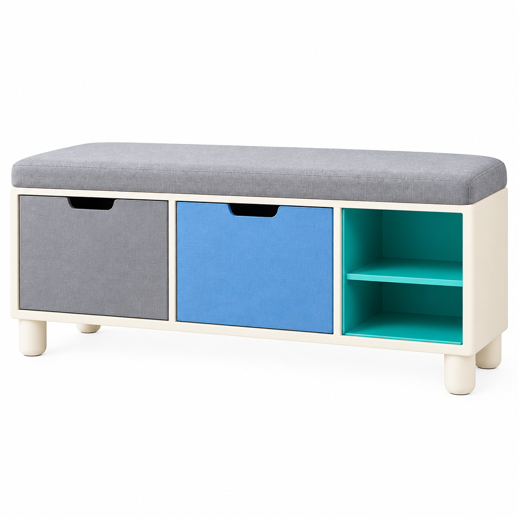 valerinna Colorblock Shoe Storage Bench — Product image 5