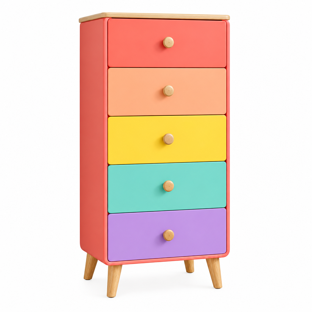 valerinna Colorblock 5-Drawer Chest — Product image 4